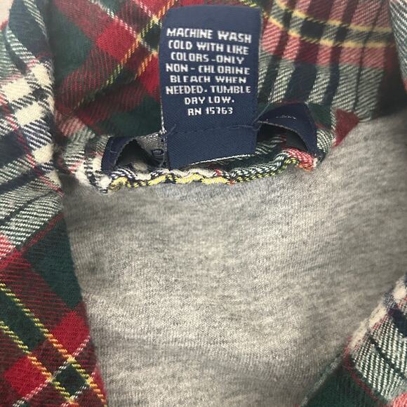 Polo Ralph Lauren‎ Sleepwear Mens Flanel Robe S/M Red Plaid Comfy Preppy Casual - Picture 13 of 15